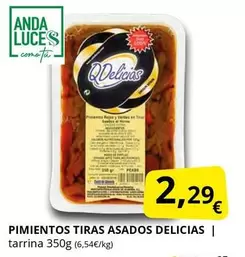 Delicias de Jabugo - Pimientos Tiras Asados