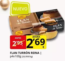 Postres Reina - Flan Turron