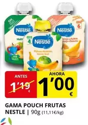 Nestlé - Gama Pouch Frutas