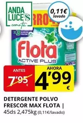 Flota - Detergente Polvo Frescor Max