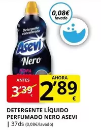 Asevi - Detergente Líquido Perfumado Nero