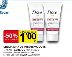Dove - Crema Manos Intensiva
