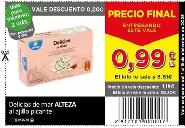 Alteza - Delicias De Mar Al Ajillo Picante