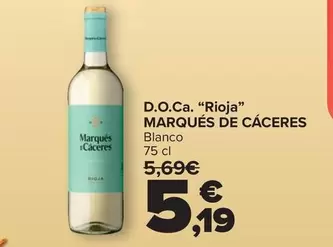 Marqués De Cáceres - D.O.Ca. "Rioja"