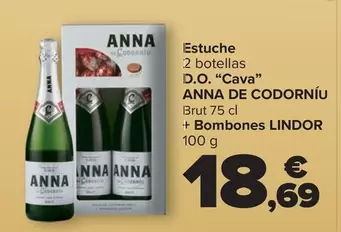 Anna De Codorníu - Estuche D.O. "Cava" + Bombones Lindor