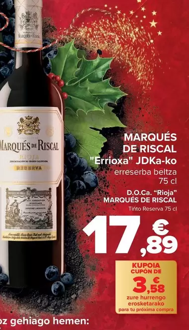 Marqués De Riscal - D.O.Ca. Rioja