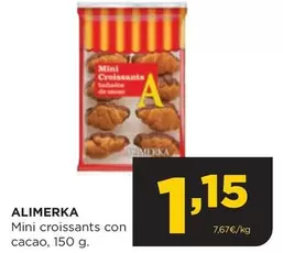 Alimerka - Mini Croissants Con Cacao