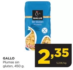 Gallo - Plumas Sin Gluten