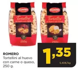 Romero - Tortellini Al Huevo Con Carne O Queso