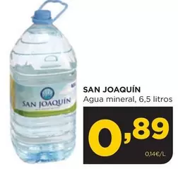 San Joaquin - Agua Mineral