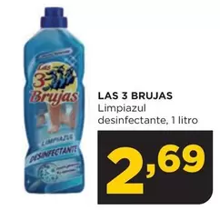 las 3 brujas - Limpiazul Desinfectante