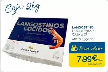 Pescatrade - Langostino Cocido