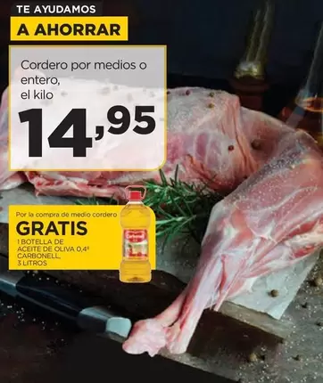 Carbonell - Cordero Por Medios O Entero