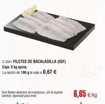 Espina - Filetes De Bacaladilla