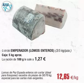 Ideal - Lomos De Pez Enteros