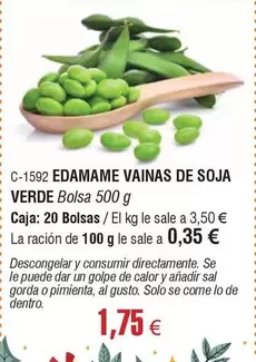 Solo - Edamame Vainas De Soja