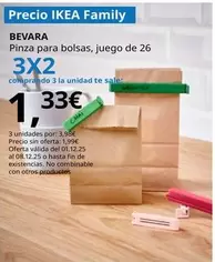 Bevara - Pinza Para Bolsas, Juego De 26, Colores Variados