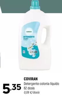 coviran - Detergente Colonia Liquido 62 Dosis