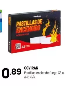 coviran - Pastillas Enciende Fuego 32 U.