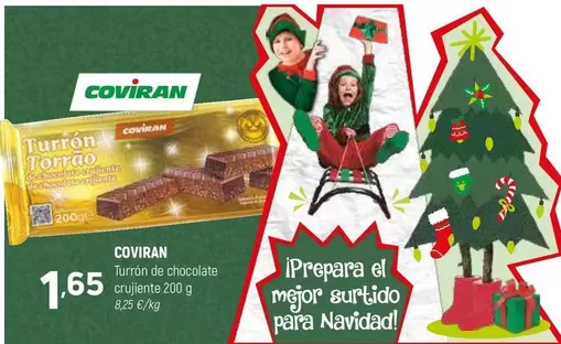 coviran - Turrón De Chocolate Crujiente