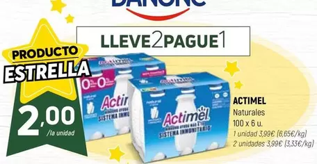 Actimel - Naturales