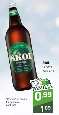 Skol - Cerveza Botella
