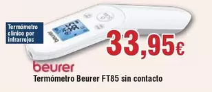 Beurer - Termometro Ft85 Sin Contacto