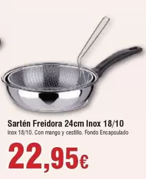 mango - Sartén Freidora 24cm Inox 18/10