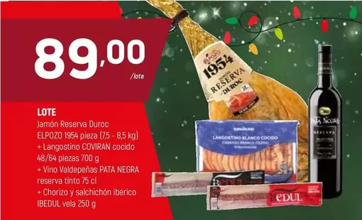 duroc - Jamon Reserva Duroc Elpozo