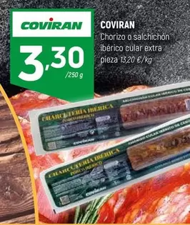coviran - Chorizo O Salchichon Iberico Cular Extra