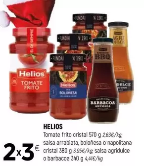 Helios - Tomate Frito Cristal