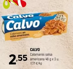Calvo - Calamares Salsa Americana