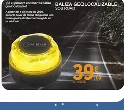 Baliza Geolocalizable SOS ROAD