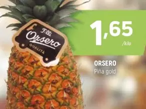 Orsero - Piña Gold