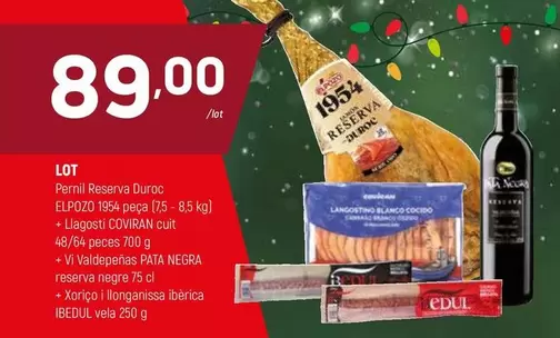 Ibedul - Pernil Reserva Duroc Elpozo