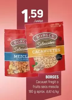 Borges - Cacahuetes Fregit O Fruits Secs Mescla