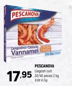 Pescanova - Llagosti Cuit
