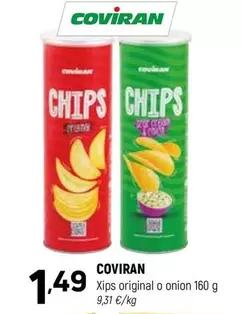 coviran - Xips Original O Onion