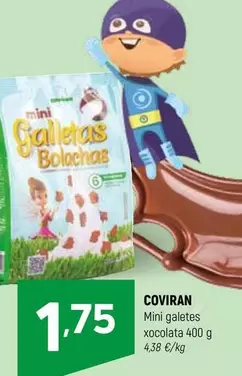 coviran - Mini Galetas Xocolata