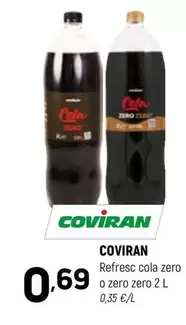 coviran - Refresco Cola Zero O Zero Zero
