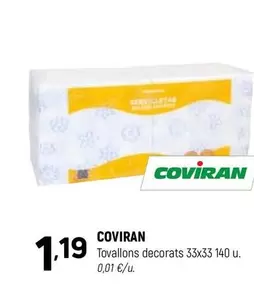 coviran - Tovallons Decorats