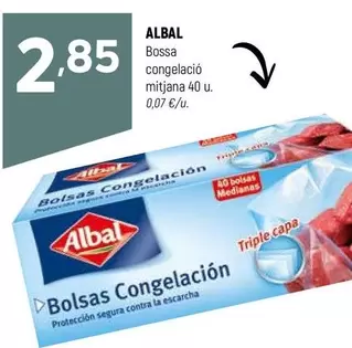 Albal - Bossa Congelacio Mitjana