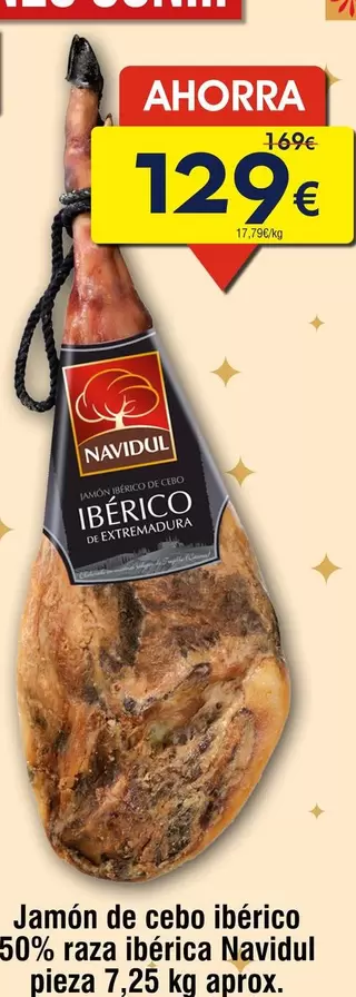 Navidul - Jamón De Cebo Ibérico 50% Raza Ibérica