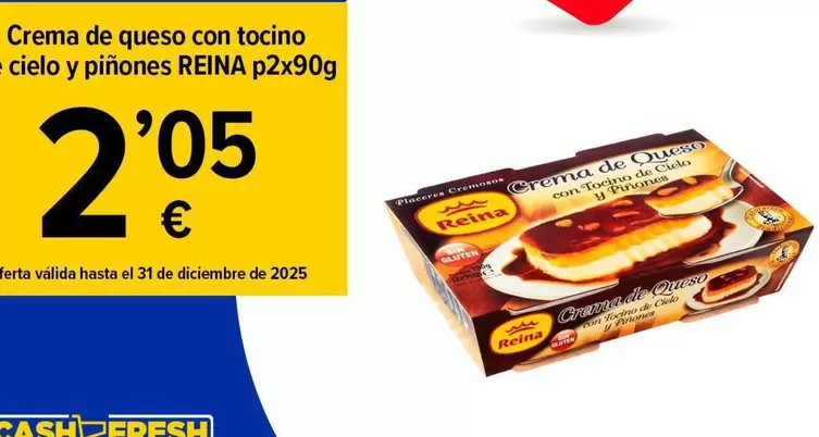 Postres Reina - Crema De Queso Con Tocino Cielo Y Pinones