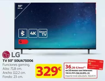 LG - Tv 50" 50UA75006