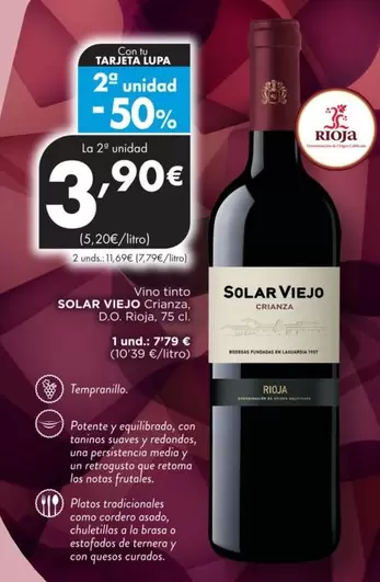 Solar Viejo - Vino Tinto
