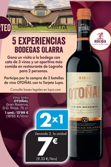 Otoñal - 5 Experiencias Bodegas Olarra