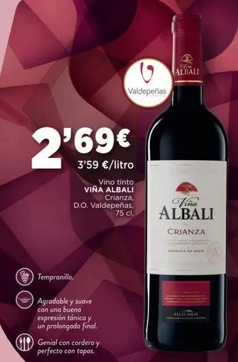 Viña Albali - Vino Tinto