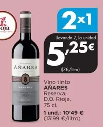 Añares - Vino Tinto Reserva, D.o. Rioja