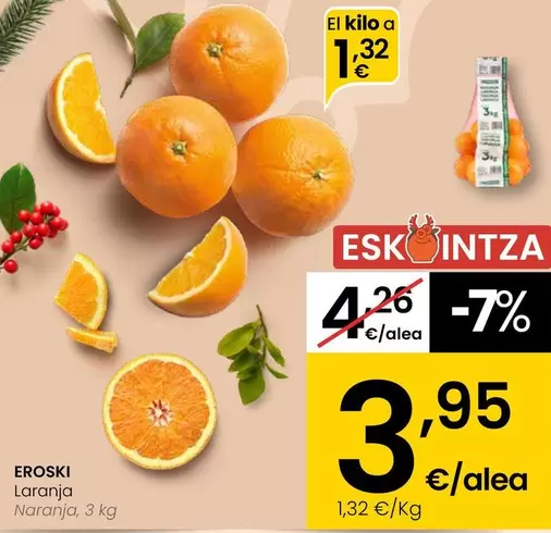 Eroski - Naranja